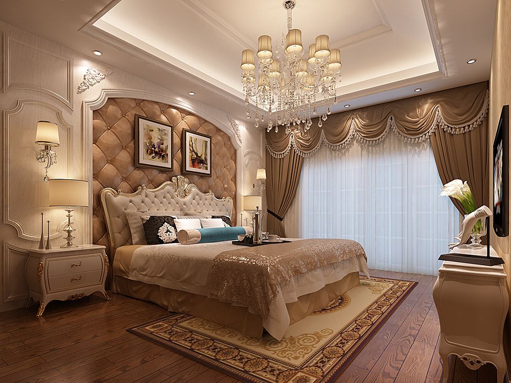 河源市雅居樂(lè)新地歐式風(fēng)格別墅裝修案例