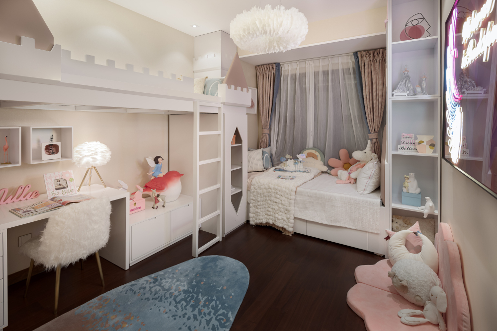 北歐輕奢風格室內(nèi)設(shè)計家裝案例-兒童房 北歐輕奢風格室內(nèi)設(shè)計家裝案例-兒童房