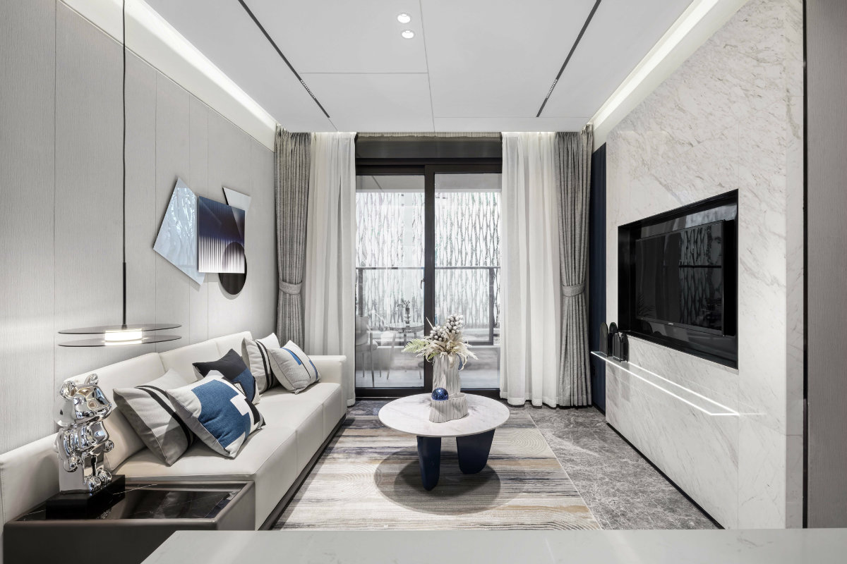 現(xiàn)代摩登風格室內(nèi)設(shè)計家裝案例-客廳 現(xiàn)代摩登風格室內(nèi)設(shè)計家裝案例-客廳