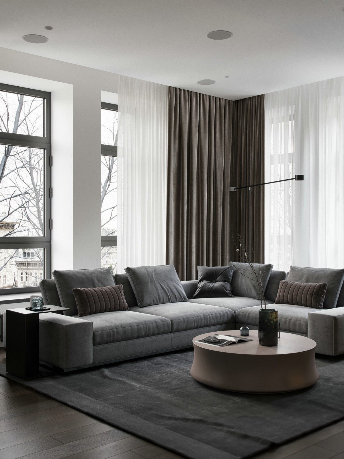 裝修公司現(xiàn)代前衛(wèi)風格室內(nèi)裝修效果圖-客廳 裝修公司現(xiàn)代前衛(wèi)風格室內(nèi)裝修效果圖-客廳