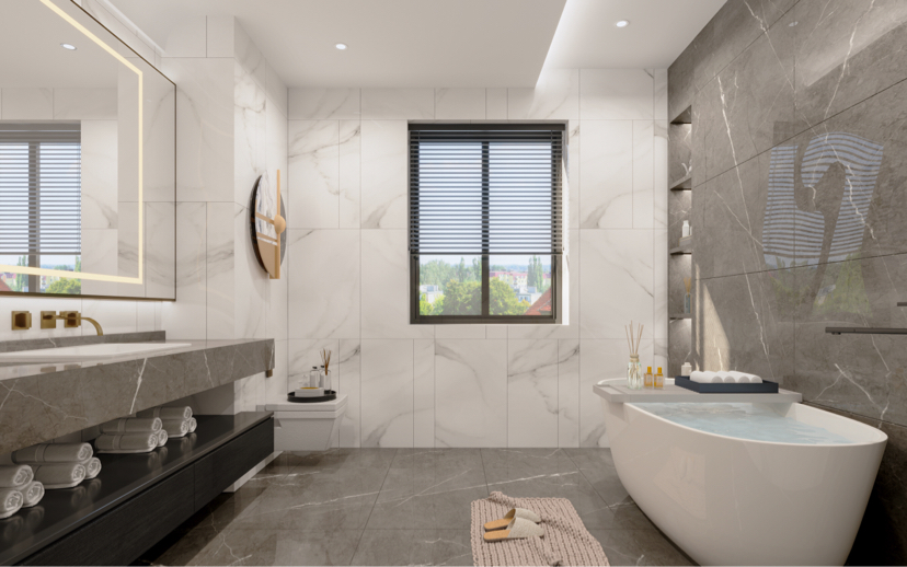 現(xiàn)代輕奢風(fēng)格家裝設(shè)計室內(nèi)裝修效果圖-衛(wèi)生間 現(xiàn)代輕奢風(fēng)格家裝設(shè)計室內(nèi)裝修效果圖-衛(wèi)生間