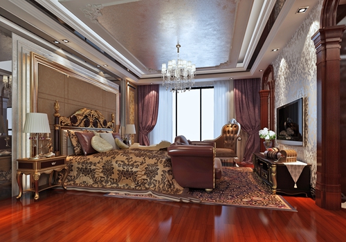 嘉興市龍源豪庭歐式風(fēng)格復(fù)式裝修案例