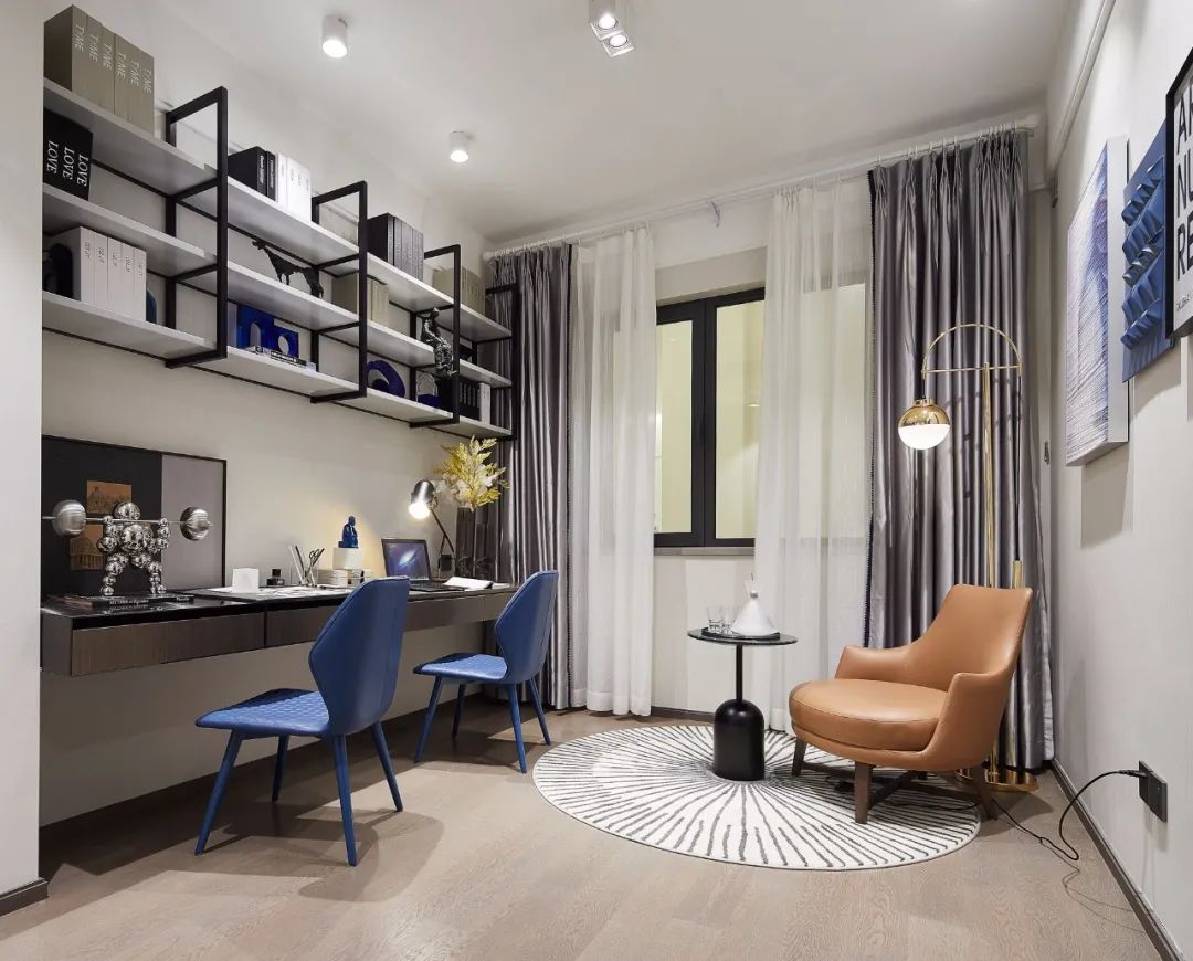 現(xiàn)代簡約風格室內(nèi)設計家裝案例-書房 現(xiàn)代簡約風格室內(nèi)設計家裝案例-書房