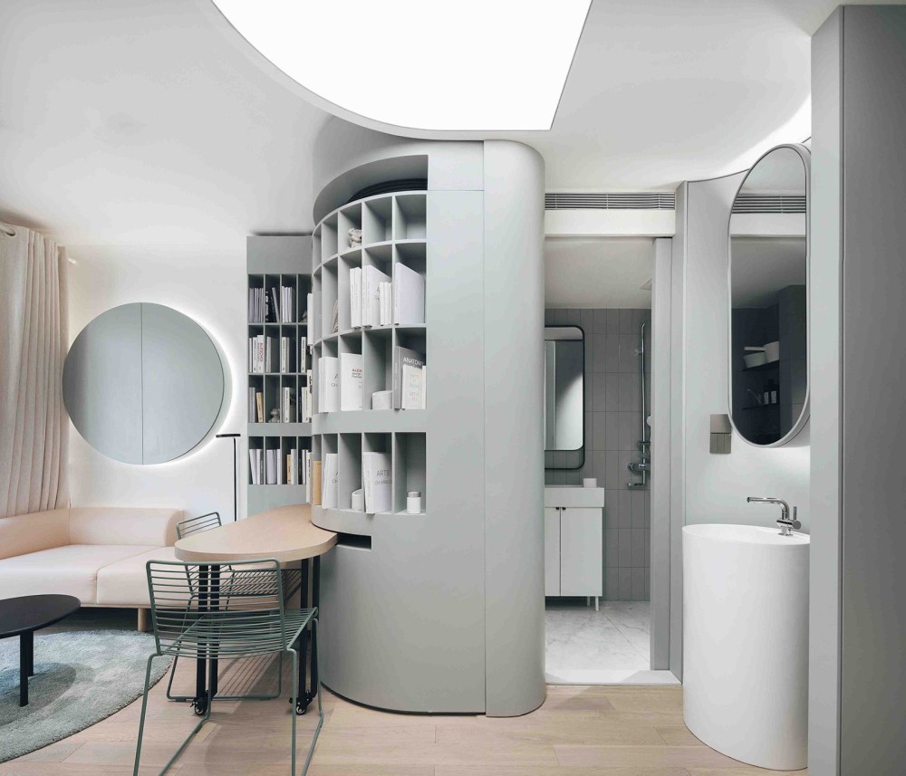 現(xiàn)代簡約風(fēng)格公寓室內(nèi)設(shè)計(jì)案例-過道 現(xiàn)代簡約風(fēng)格公寓室內(nèi)設(shè)計(jì)案例-過道