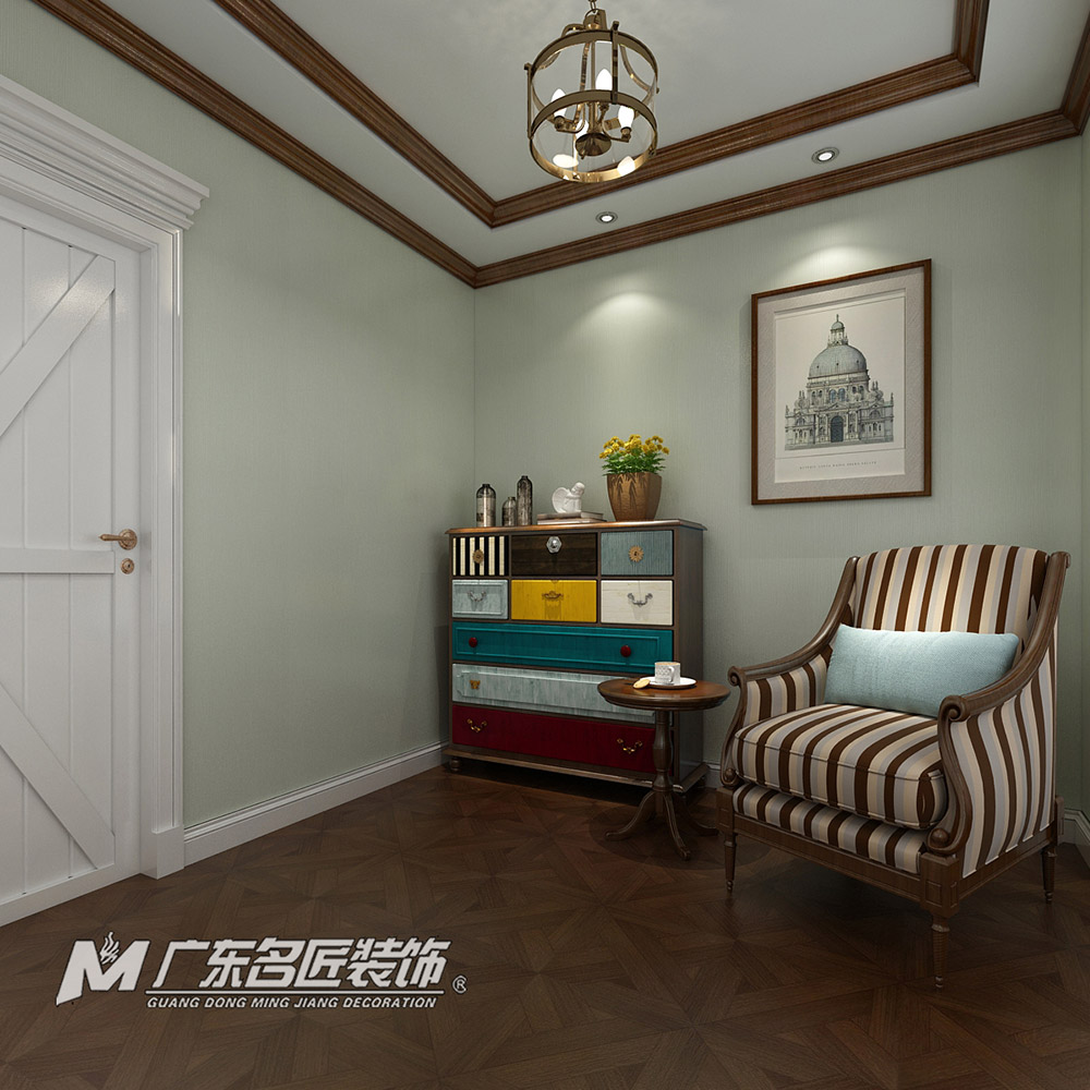 九號(hào)別墅410平米美式鄉(xiāng)村風(fēng)格裝修案例-休閑室 九號(hào)別墅410平米美式鄉(xiāng)村風(fēng)格裝修案例-休閑室