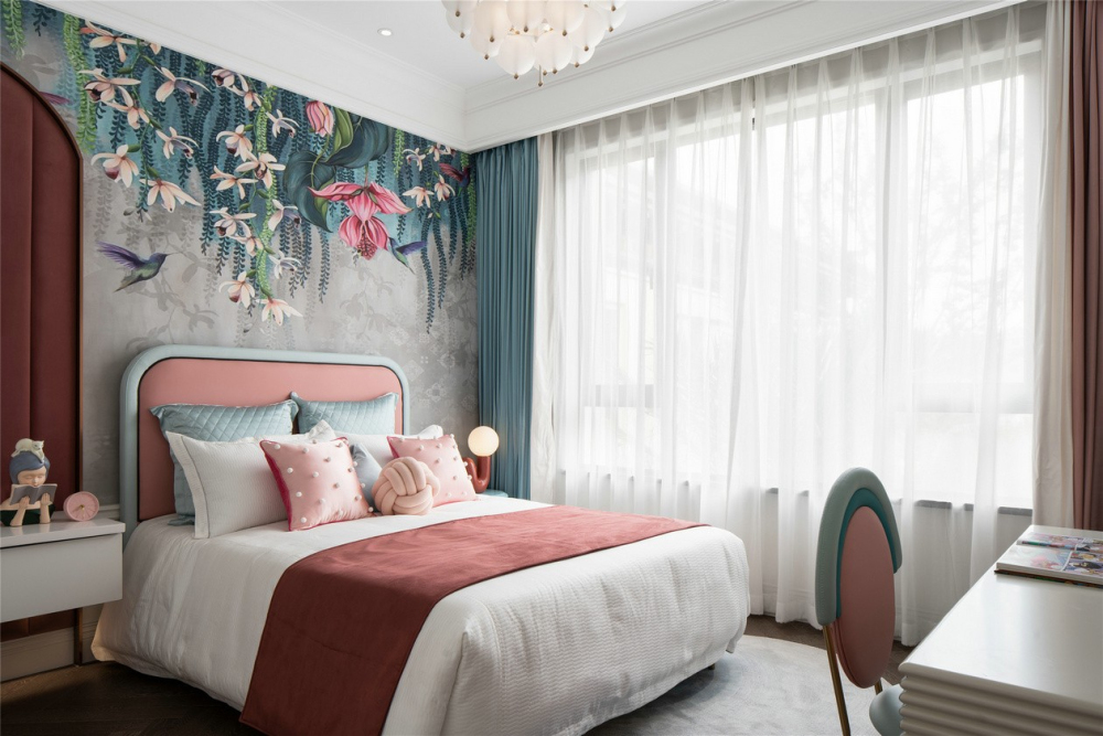 歐式古典風(fēng)格別墅室內(nèi)設(shè)計家裝案例-次臥 歐式古典風(fēng)格別墅室內(nèi)設(shè)計家裝案例-次臥