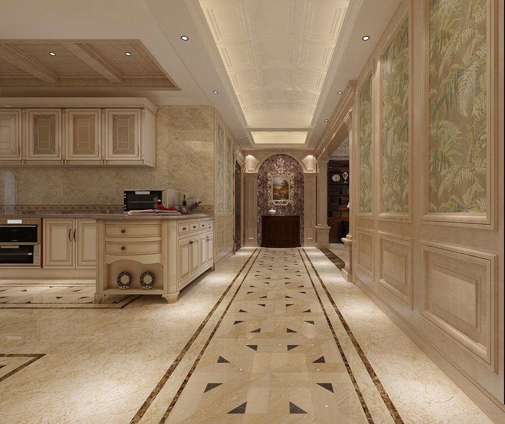 歐式風(fēng)格別墅裝修設(shè)計(jì)效果圖-美的御海東郡別墅460平米-別墅廚房裝修設(shè)計(jì) 歐式風(fēng)格別墅裝修設(shè)計(jì)效果圖-美的御海東郡別墅460平米-別墅廚房裝修設(shè)計(jì)