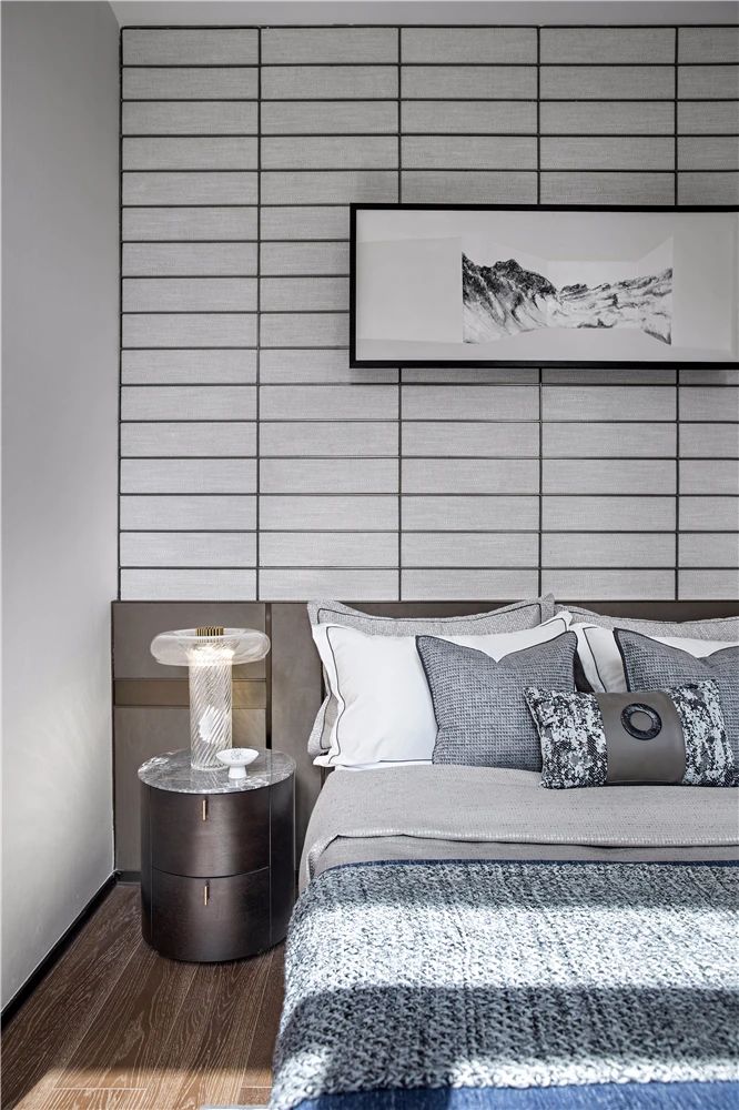 新中式風格室內(nèi)設(shè)計家裝案例-臥室 新中式風格室內(nèi)設(shè)計家裝案例-臥室