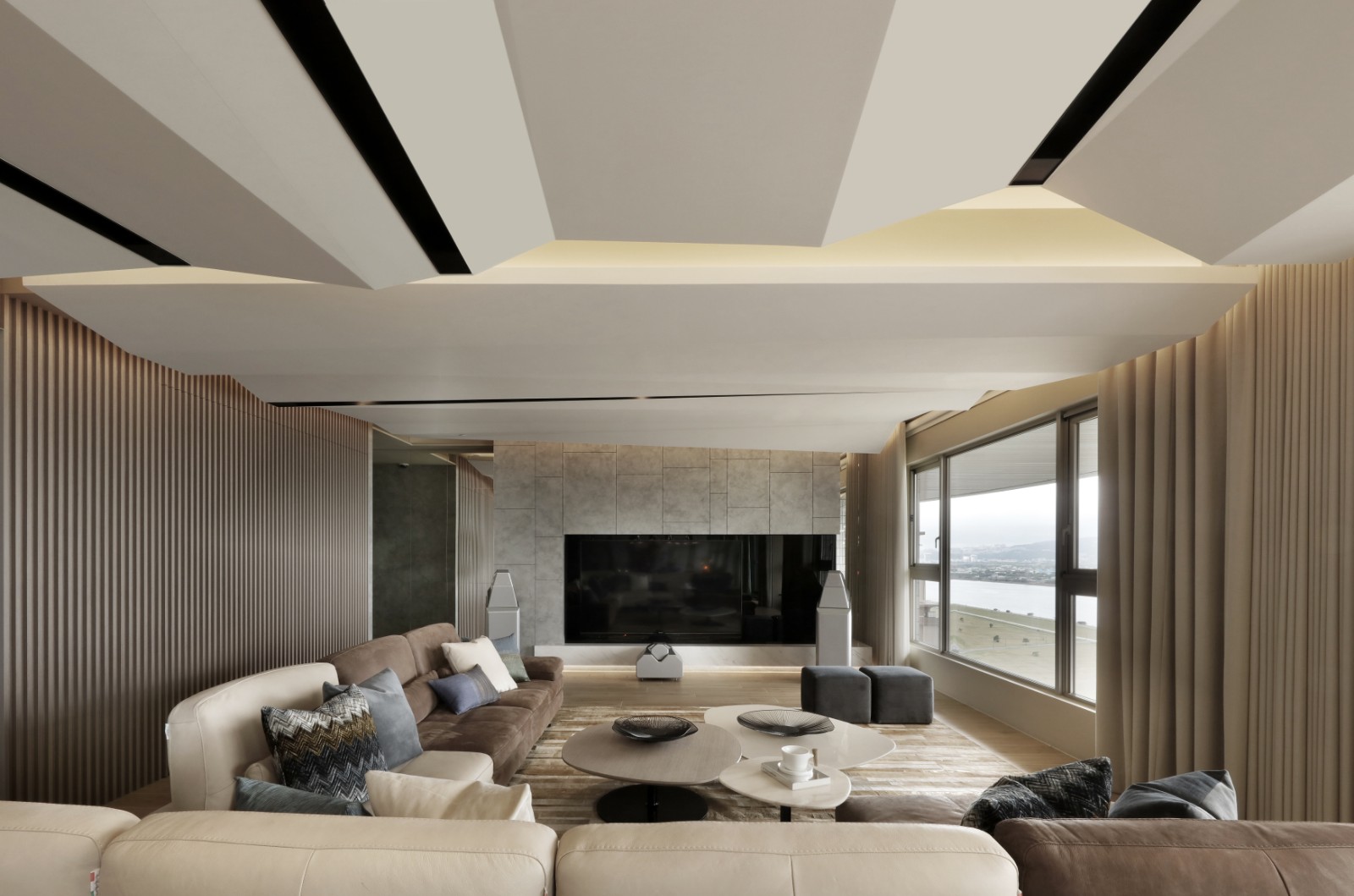 裝修案例現(xiàn)代奢華風(fēng)格室內(nèi)裝修效果圖-客廳 裝修案例現(xiàn)代奢華風(fēng)格室內(nèi)裝修效果圖-客廳