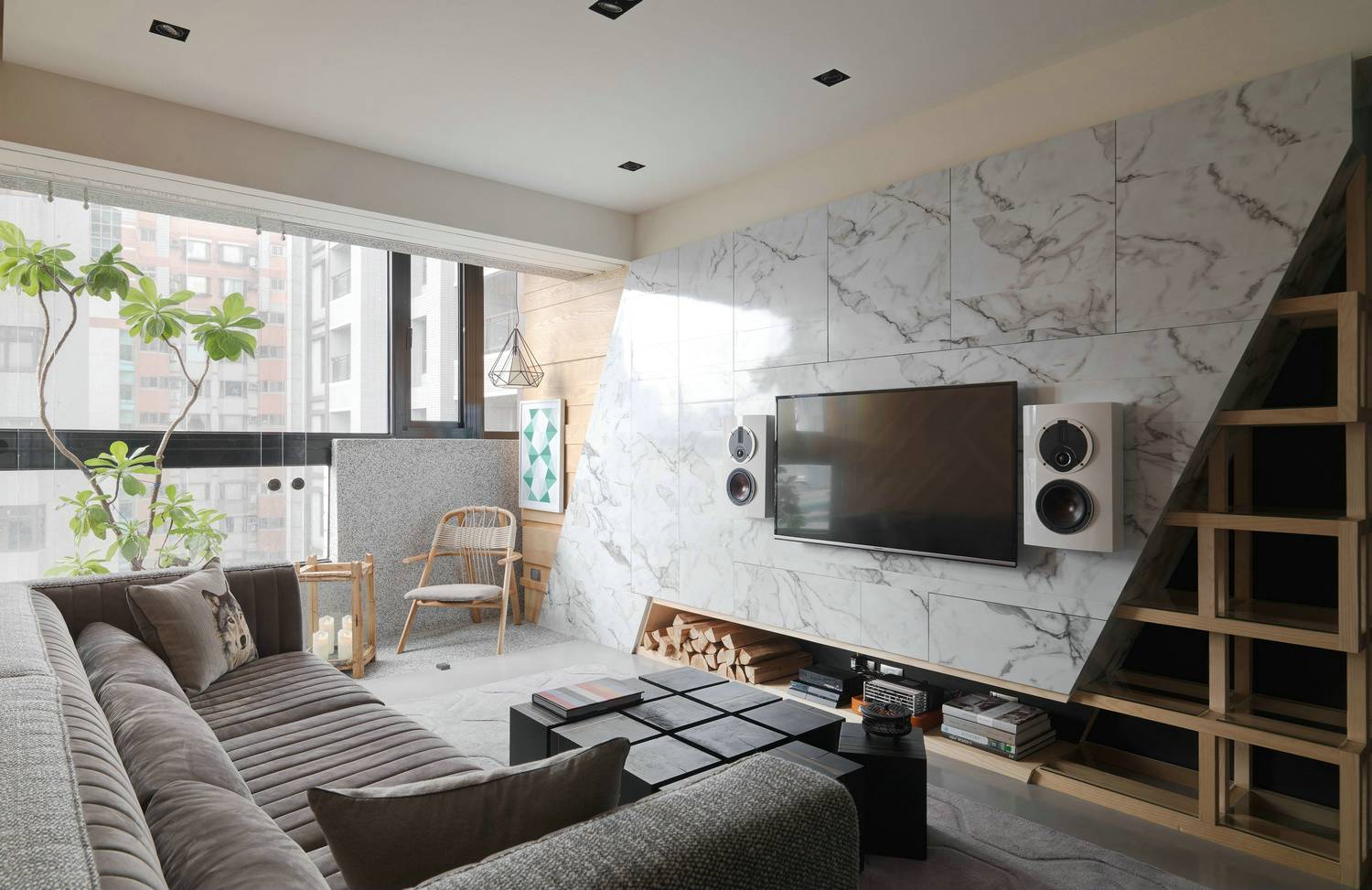 現代簡約風格家裝設計室內裝修效果圖-客廳 現代簡約風格家裝設計室內裝修效果圖-客廳