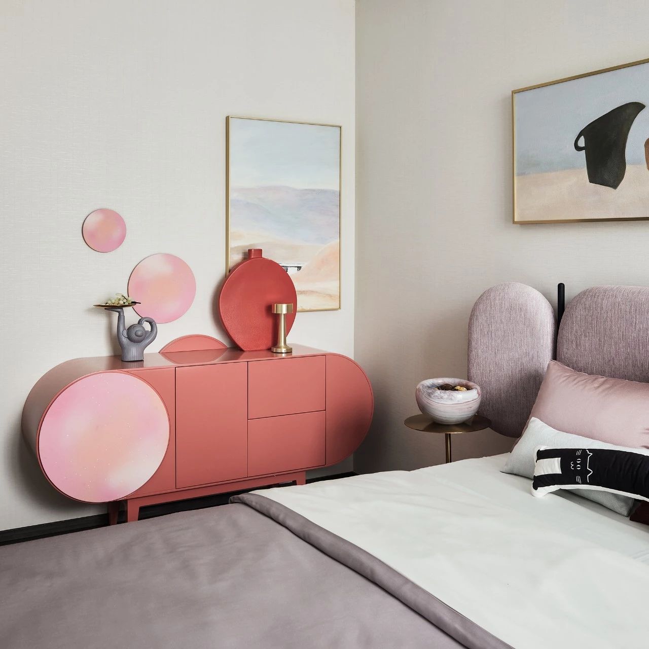 現(xiàn)代輕奢風格室內(nèi)設(shè)計家裝案例-女孩房