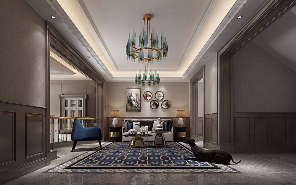 簡(jiǎn)歐輕奢風(fēng)格別墅裝修設(shè)計(jì)效果圖-依云水岸別墅366平米-別墅裝修設(shè)計(jì)起居室 簡(jiǎn)歐輕奢風(fēng)格別墅裝修設(shè)計(jì)效果圖-依云水岸別墅366平米-別墅裝修設(shè)計(jì)起居室