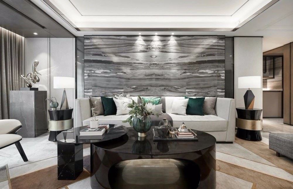 佛山市碧桂園南海悅城輕奢風(fēng)格三居室裝修案例