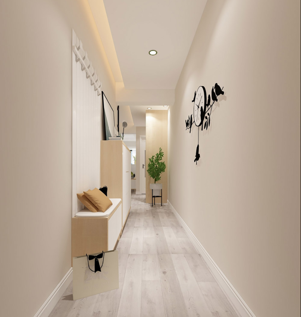 龍都春天三居100平米-北歐風(fēng)格裝修案例-走廊 龍都春天三居100平米-北歐風(fēng)格裝修案例-走廊