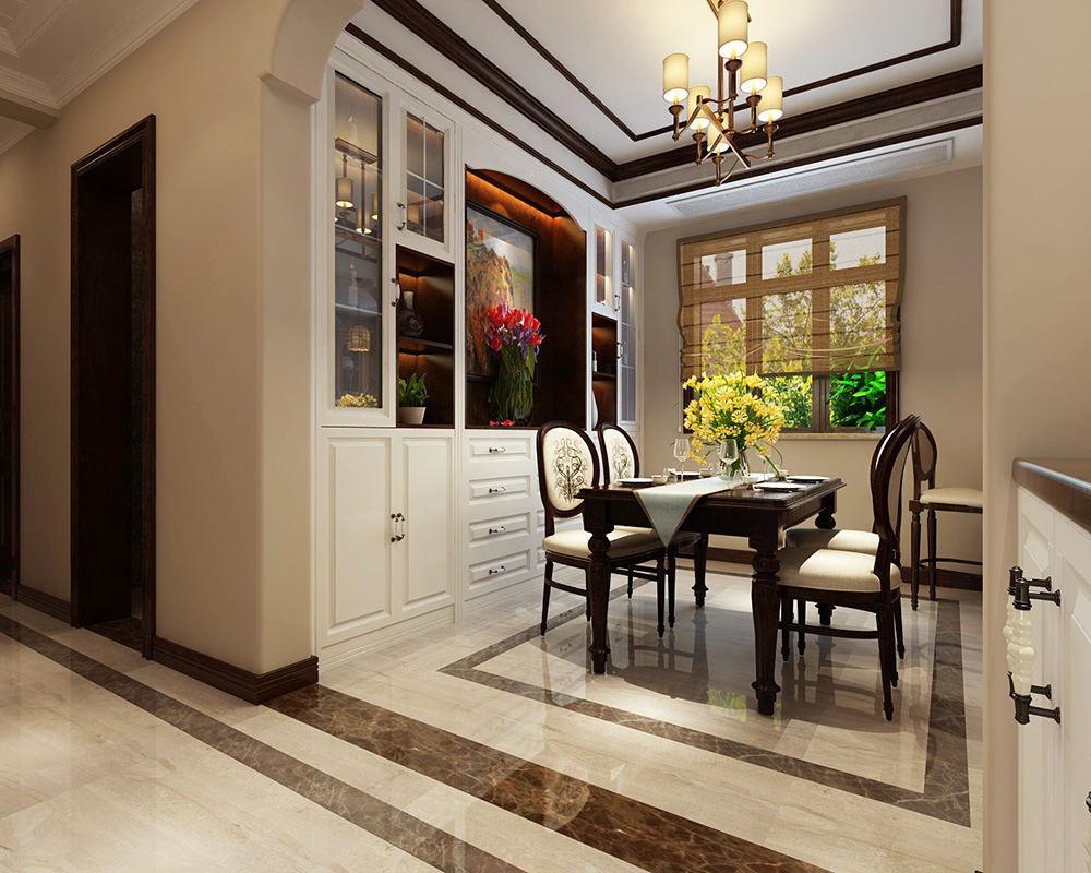 美式風(fēng)格室內(nèi)裝修效果圖-恒大御景半島平層280平米-室內(nèi)餐廳裝修 美式風(fēng)格室內(nèi)裝修效果圖-恒大御景半島平層280平米-室內(nèi)餐廳裝修