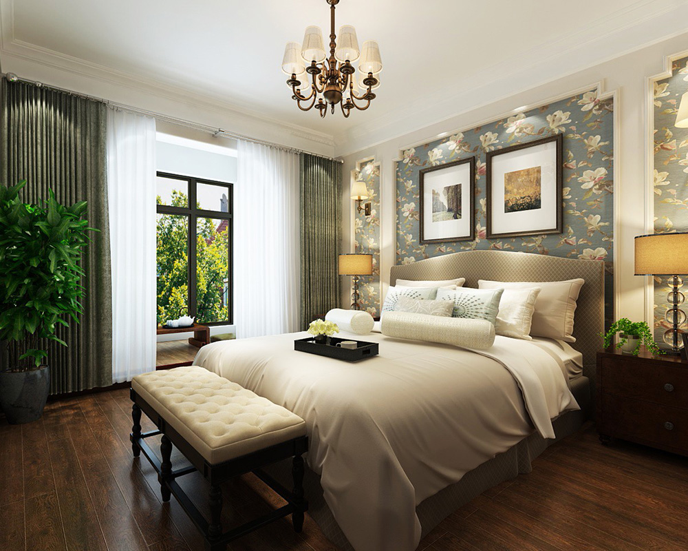 美式風(fēng)格室內(nèi)裝修效果圖-恒大御景半島平層280平米-室內(nèi)主臥裝修 美式風(fēng)格室內(nèi)裝修效果圖-恒大御景半島平層280平米-室內(nèi)主臥裝修