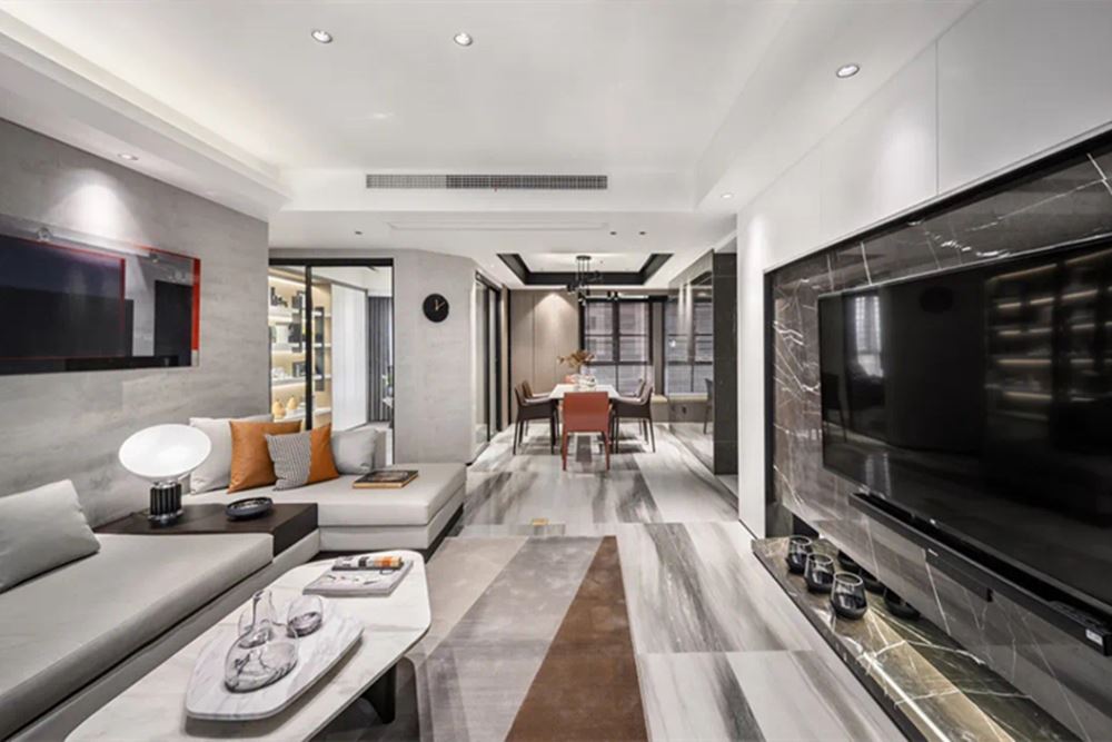 廣州市豪利花園現(xiàn)代簡(jiǎn)約風(fēng)格三居室裝修案例