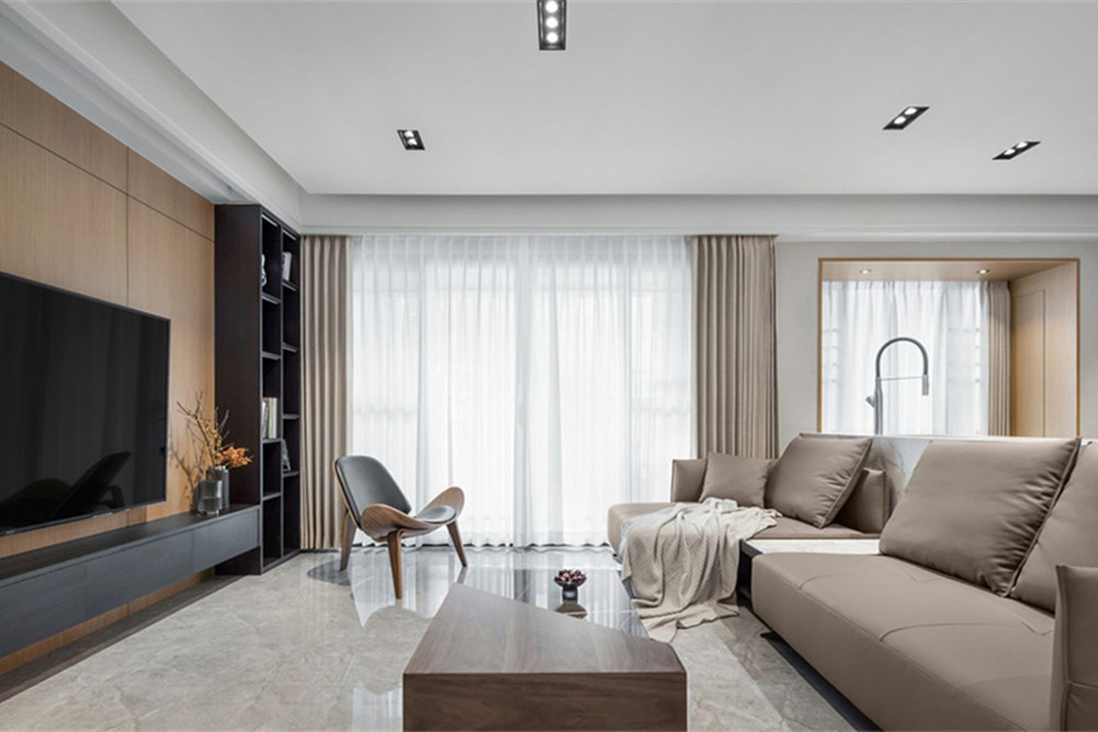 廣州市宇晴軒輕奢風(fēng)格三居室裝修案例