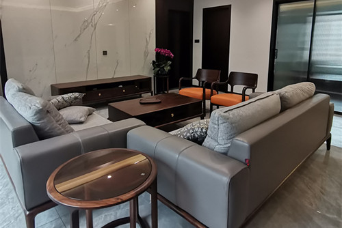 德陽市世家城南1號現(xiàn)代簡約風(fēng)格三居室裝修案例