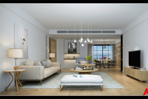 湛江市新科華府現(xiàn)代簡約風(fēng)格三居室裝修案例