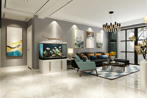 泰州市晨陽(yáng)社區(qū)現(xiàn)代簡(jiǎn)約風(fēng)格三居室裝修案例