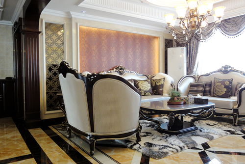 秦皇島201-300平米美式風(fēng)格玉龍灣裝修設(shè)計效果圖