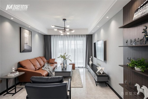 常州市綠都萬和城七區(qū)現(xiàn)代簡(jiǎn)約風(fēng)格三居室裝修案例