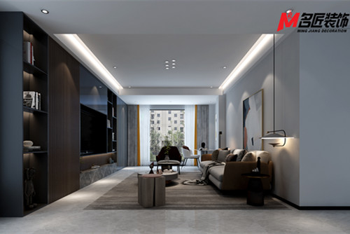 臺州市北山菜場邊現(xiàn)代簡約風(fēng)格三居室裝修案例