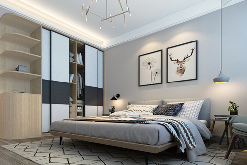 百色市保合時(shí)代廣場(chǎng)北歐風(fēng)格三居室裝修案例