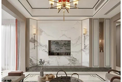 揭陽(yáng)市寶豐花園新中式風(fēng)格平層裝修案例