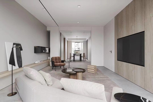 江門市伯爵半島現(xiàn)代簡約風(fēng)格四居室裝修案例