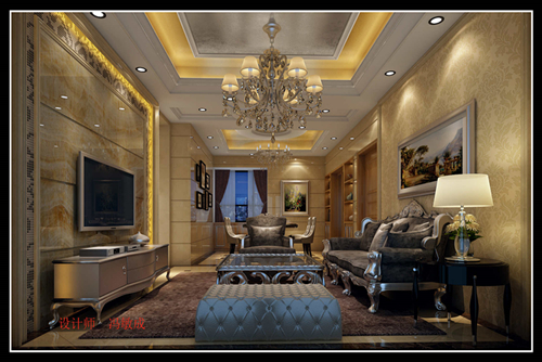 茂名市粵西明珠新中式風(fēng)格別墅裝修案例