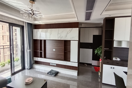 茂名市粵西明珠現(xiàn)代簡約風(fēng)格三居室裝修案例