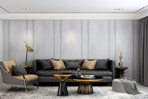 中山市大涌雅居樂(lè)豪園輕奢風(fēng)格平層裝修案例