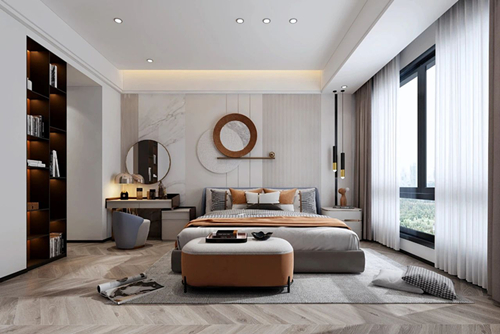 福州市龍湖迪鑫&middot;九里晴川現(xiàn)代風(fēng)格三居室裝修案例