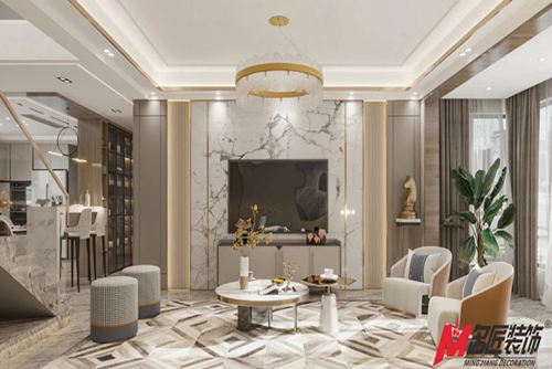 福州市龍湖迪鑫&middot;九里晴川現(xiàn)代風(fēng)格四居室裝修案例