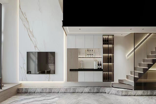 清遠市臥龍五洲世紀城現(xiàn)代簡約風(fēng)格復(fù)式裝修案例