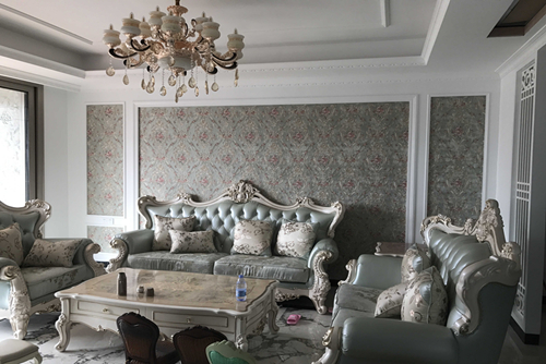 江門市伯爵半島歐式風(fēng)格復(fù)式裝修案例