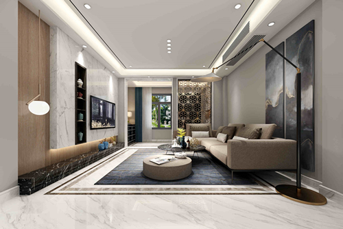 清遠(yuǎn)市現(xiàn)代城現(xiàn)代簡(jiǎn)約風(fēng)格別墅裝修案例