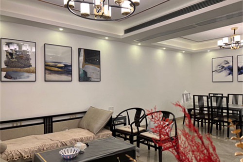 中山市保利天匯現(xiàn)代簡約風(fēng)格三居室裝修案例