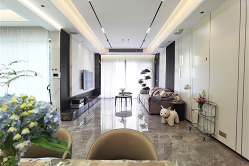 佛山市高明鈞明城現(xiàn)代簡(jiǎn)約風(fēng)格四居室裝修案例