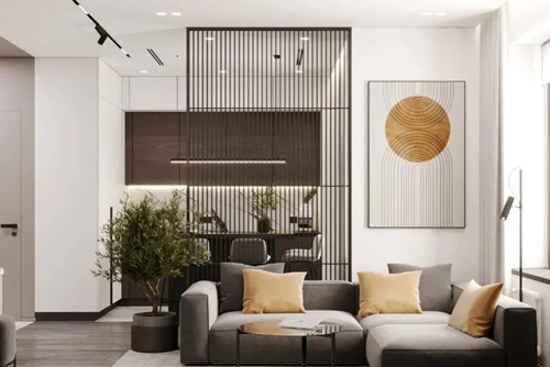 貴港市普羅旺斯現(xiàn)代簡約風(fēng)格三居室裝修案例