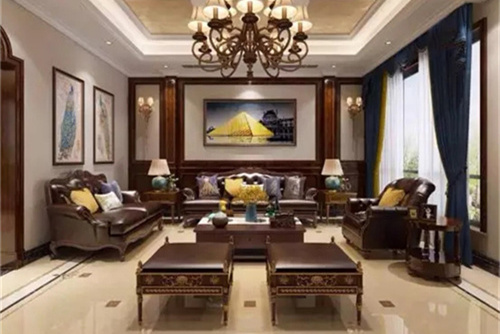 綿陽301平米以上美式風(fēng)格北川羌多娜裝修設(shè)計案例