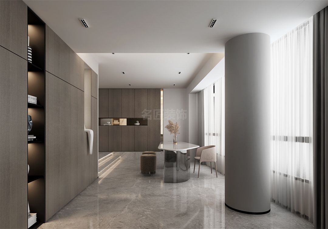 入戶與茶區(qū)